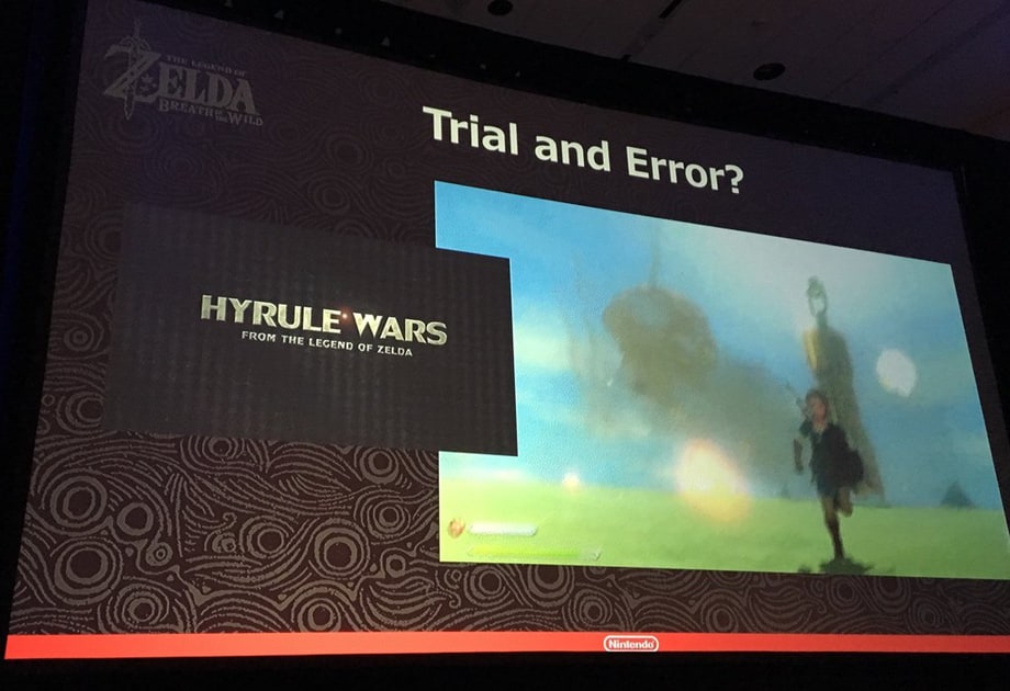 Before the game became Breath of the Wild, there was a concept called Hyrule Wars