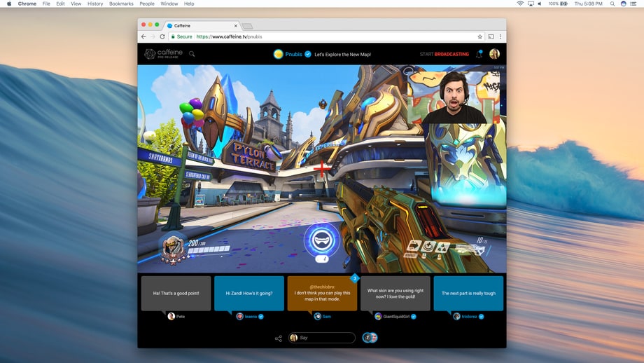 Twitch Competitor Caffeine Available Now
