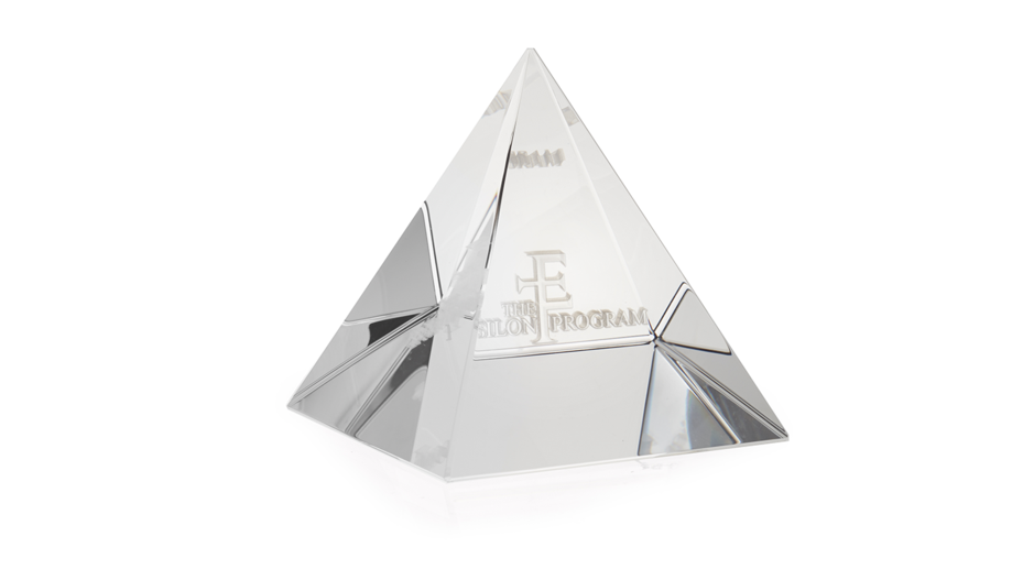 Epsilon Program Paperweight with Laser Etched Logo