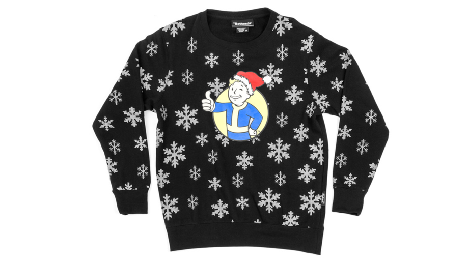'Fallout 4' Thumbs Up Christmas Fleece