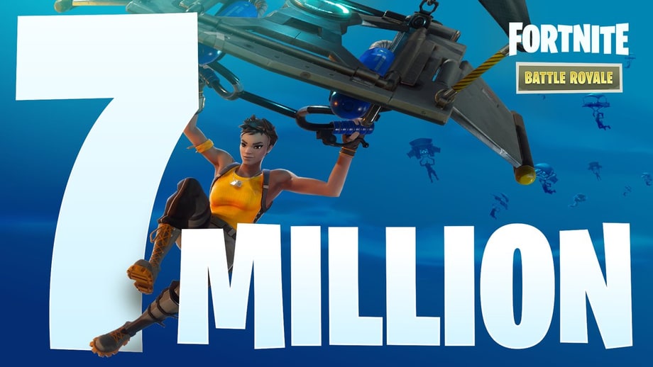 'Fortnite' Celebrates Hitting 7 Million Players