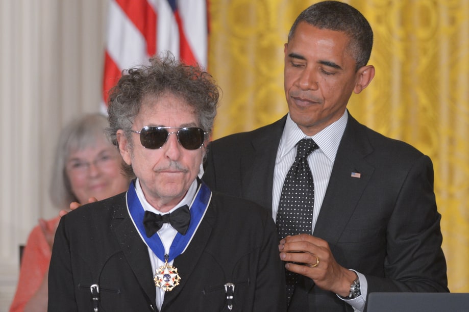 Bob Dylan Before the Nobel: 12 Times He Publicly Accepted an Honor
