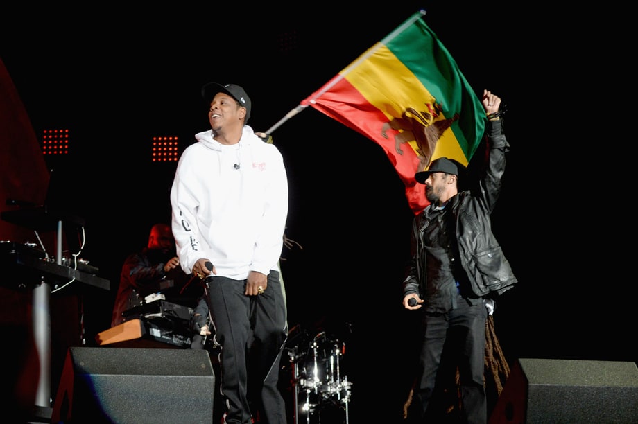Jay-Z and Damian Marley
