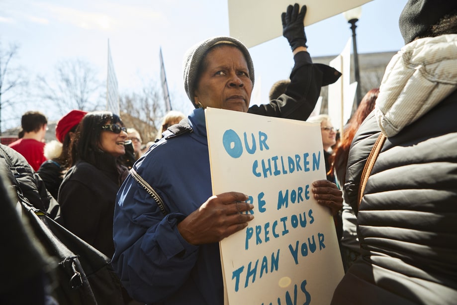 Teachers Show Support