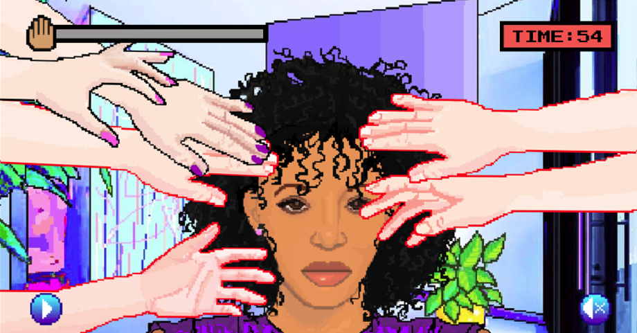 'Hair Nah' is a Game About Not Touching a Black Woman's 'Do
