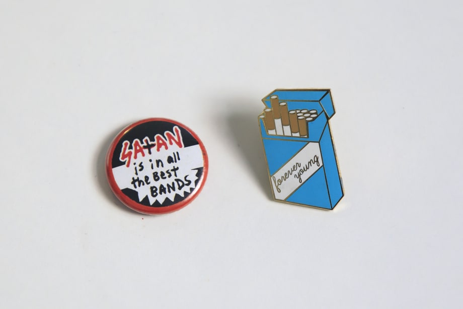 One of Booker's pins.