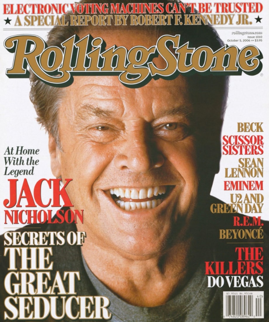 Jack on Our October 2006 Cover