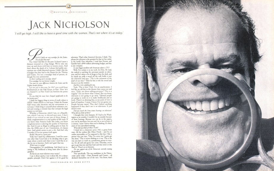 The Man With the Mouth, December 1987