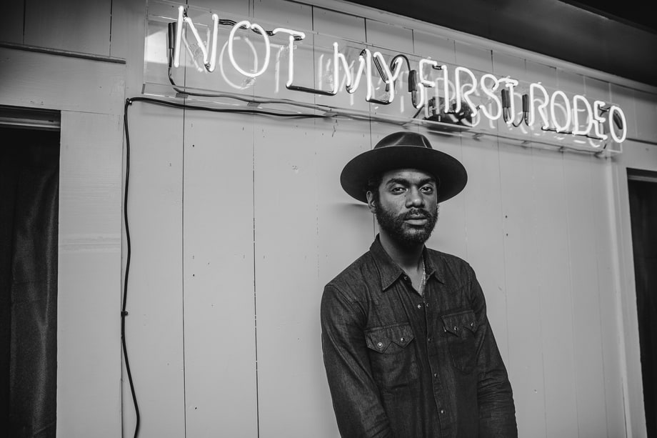 Gary Clark Jr. After His Set