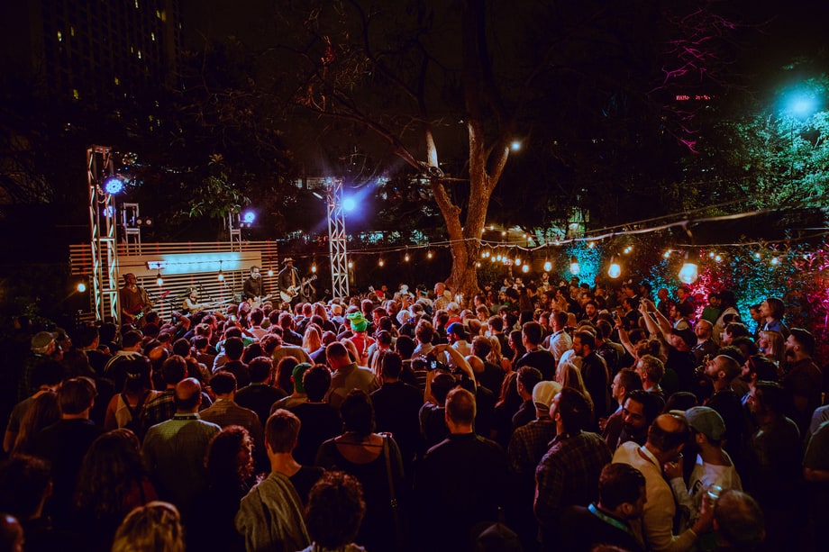 Levi's Outpost Closing Night Crowd