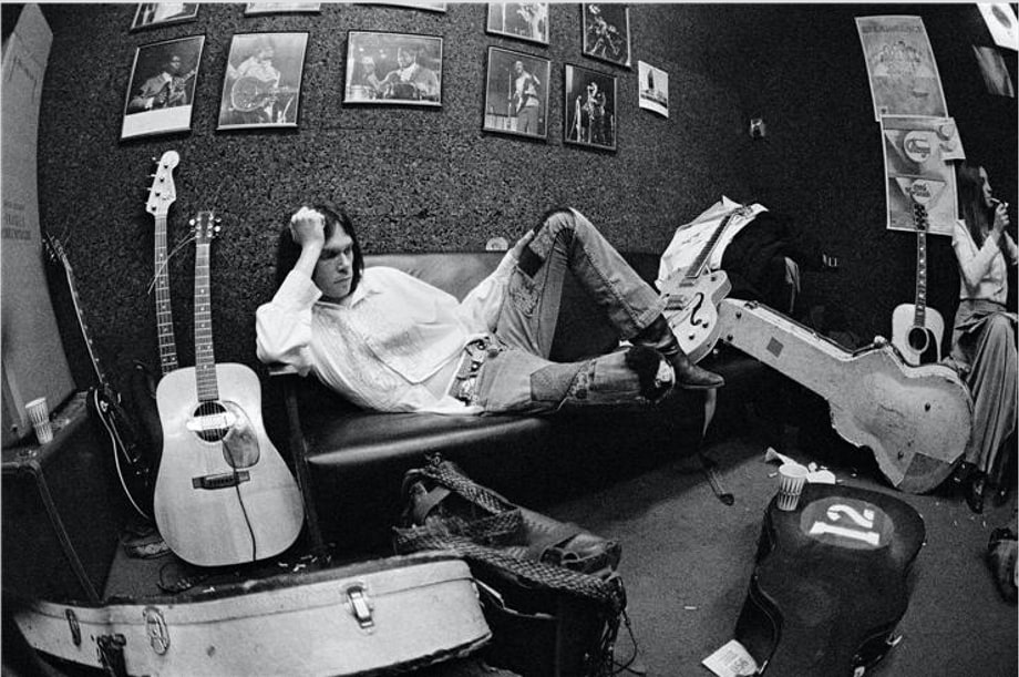 Lounging Backstage