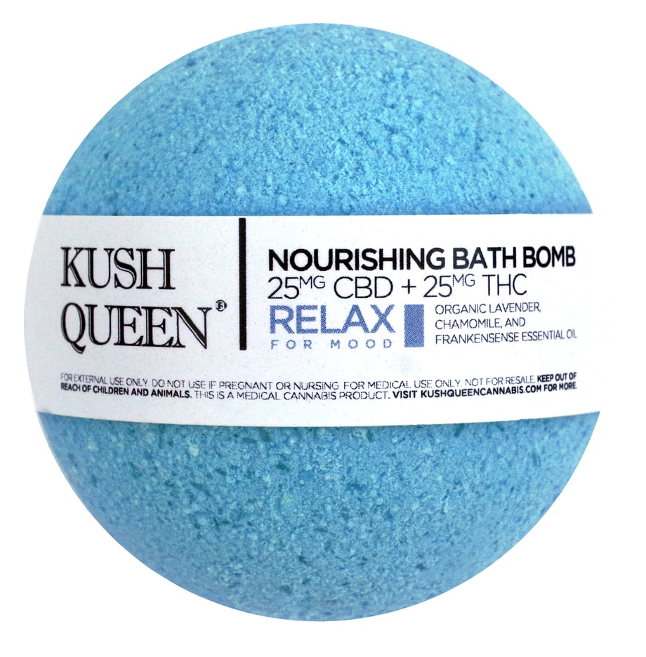 Kush Queen Nourishing Bath Bomb in Relax