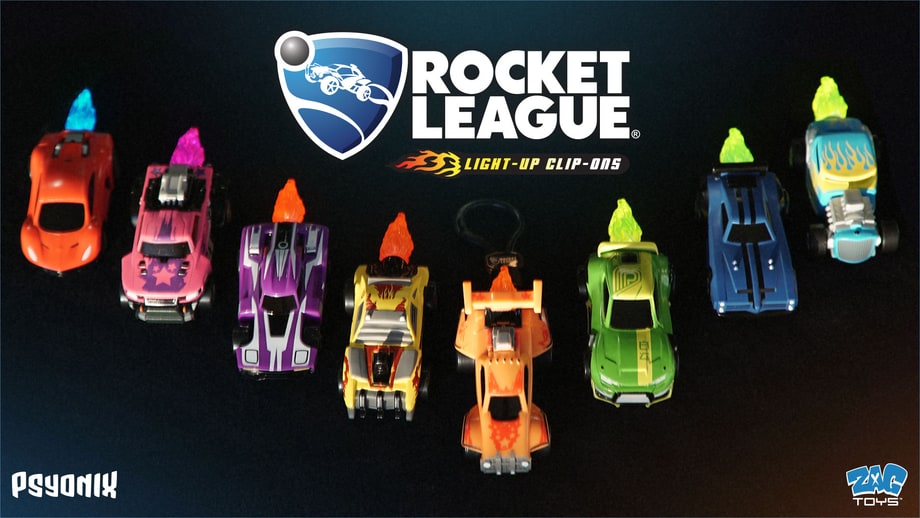 Psyonix is Making 'Rocket League' Light-Up Clip-On Toy Cars