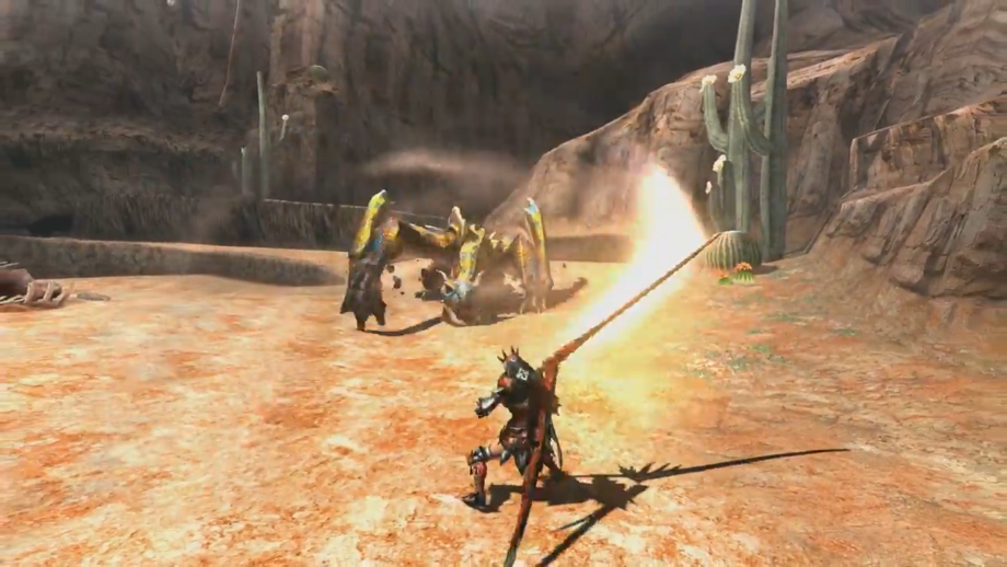 But don't worry, it still features gigantic weapons...