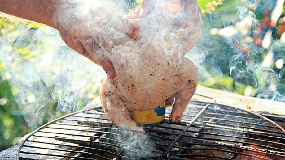 Steven Raichlen's Beer-Can Chicken