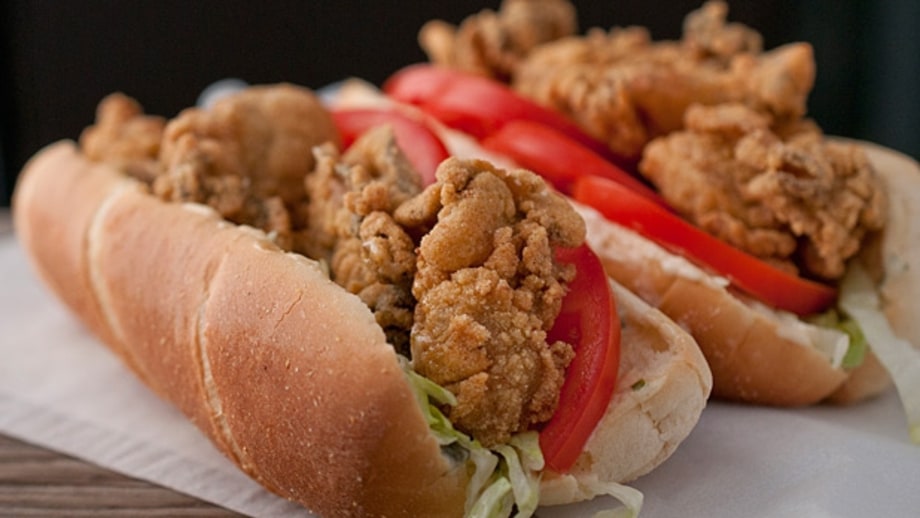 Oyster Po'boy (Ethan Stowell's, SafeCo Field, Seattle)