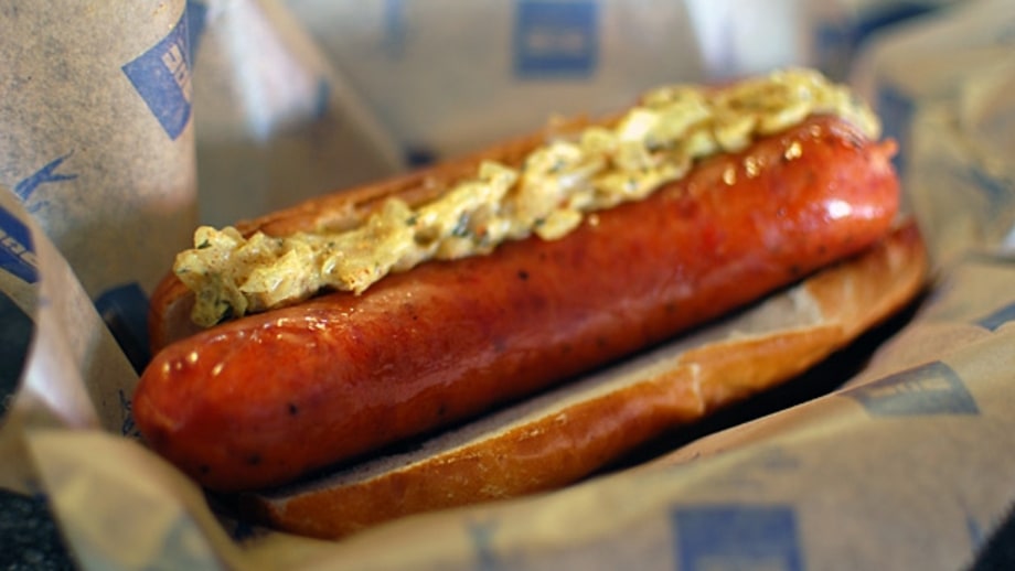 Hot Mett (Skyline Chili, Great American Ball Park, Cincinnati)