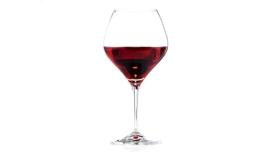 Burgundy glasses