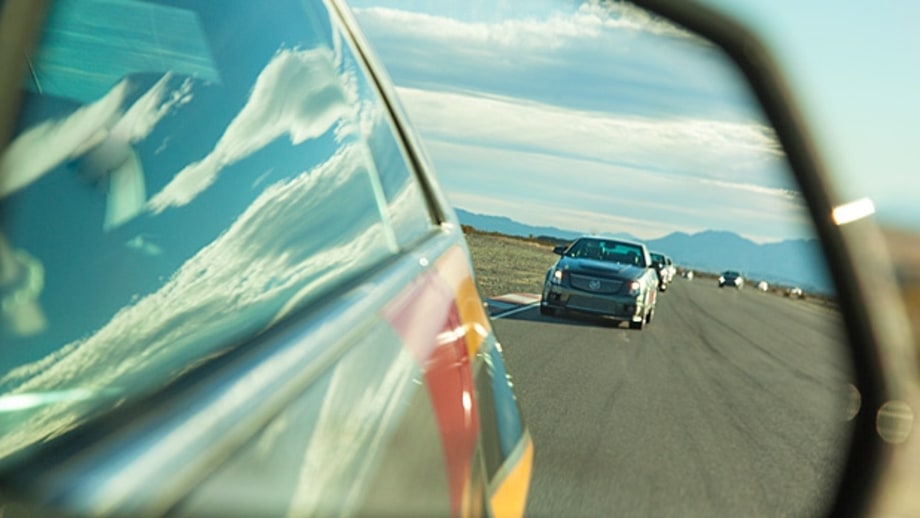 Race in the Nevada desert.