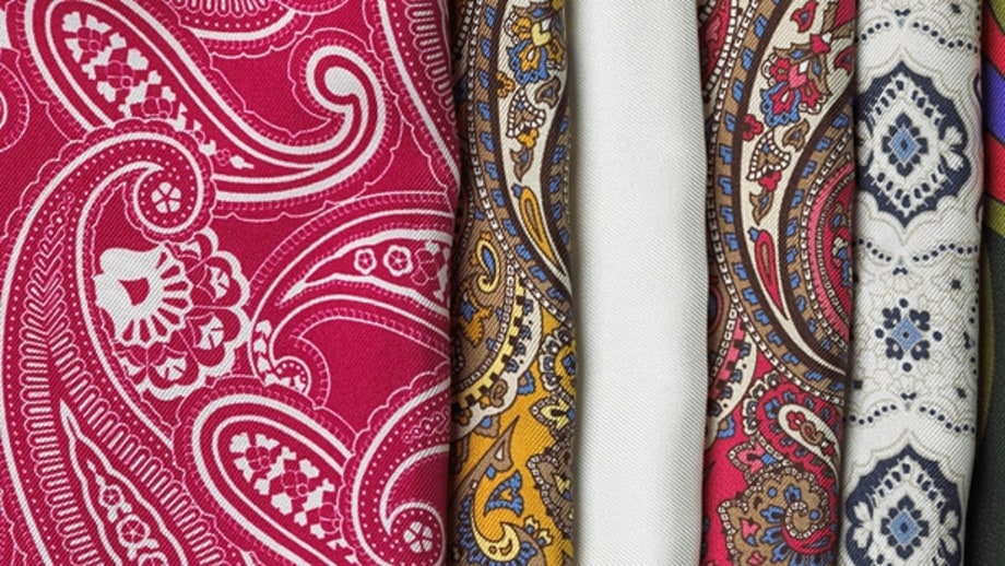 Carry a silk handkerchief.