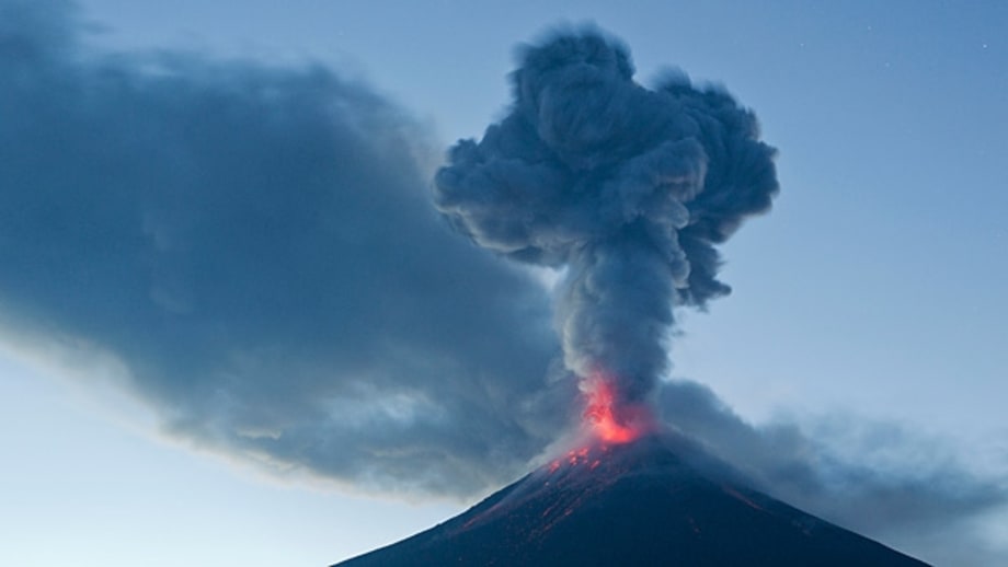 Climb an active volcano.