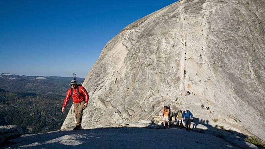 Climbing in Yosemite