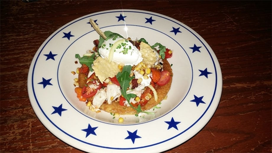 Crab and Corn Pancake