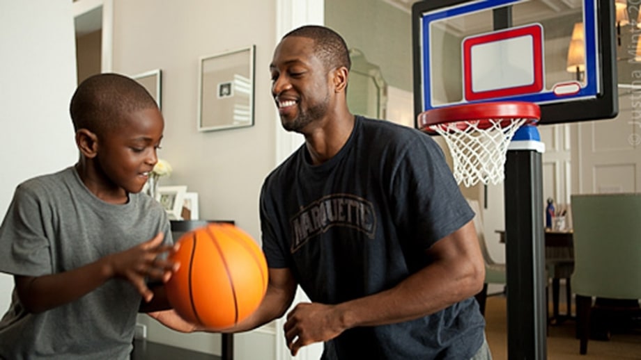Dwyane Wade's Tips on Working Out With Your Kids