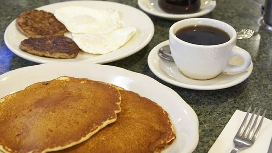 Eat at a diner.