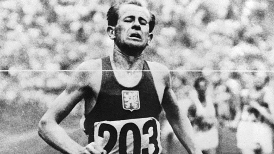 Emil Zatopek, Marathon, Helsinki 1952
