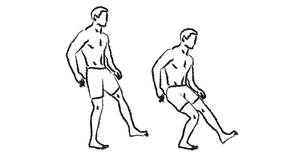 One-Leg Mini Squats