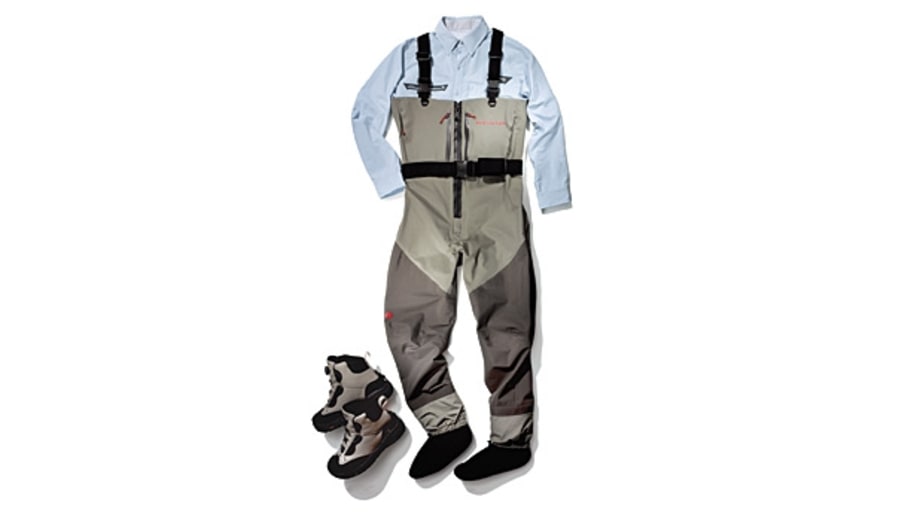 The Outfit: Columbia Airgill Chill, Redington Sonic-Pro Waders