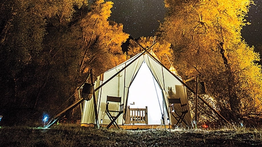 Glamping in the Park