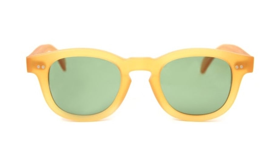 Illesteva Matte Blonde Mudoch Sunglasses