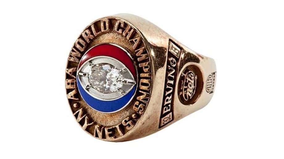 Julius Erving's ABA Championship Ring