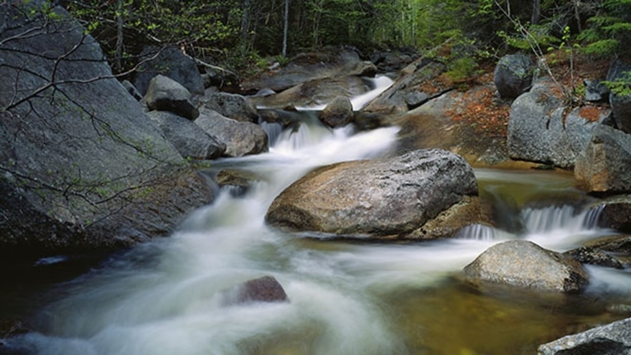 Ledge Falls, Baxter State Park