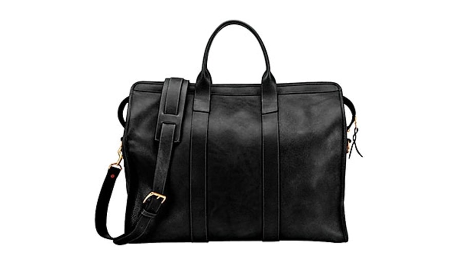 Lotuff Leather Trunk Duffel Bag