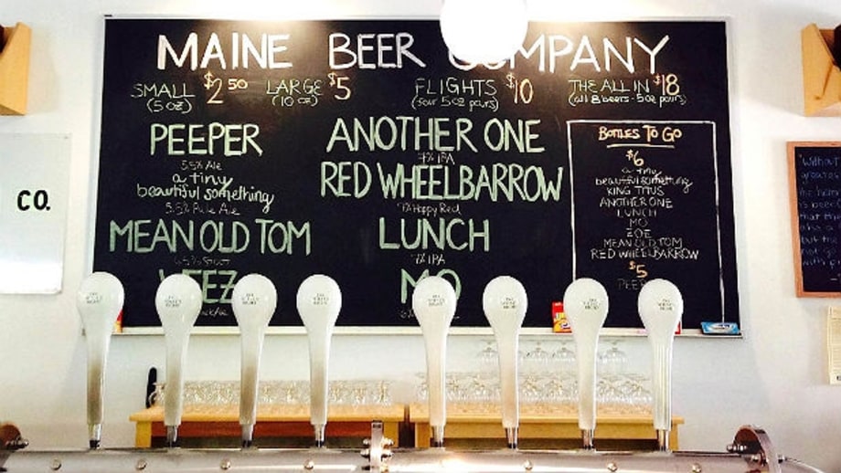 Maine Beer Company's Dinner: Freeport, Maine