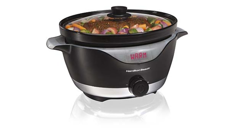 Get a slow cooker that knows your schedule.