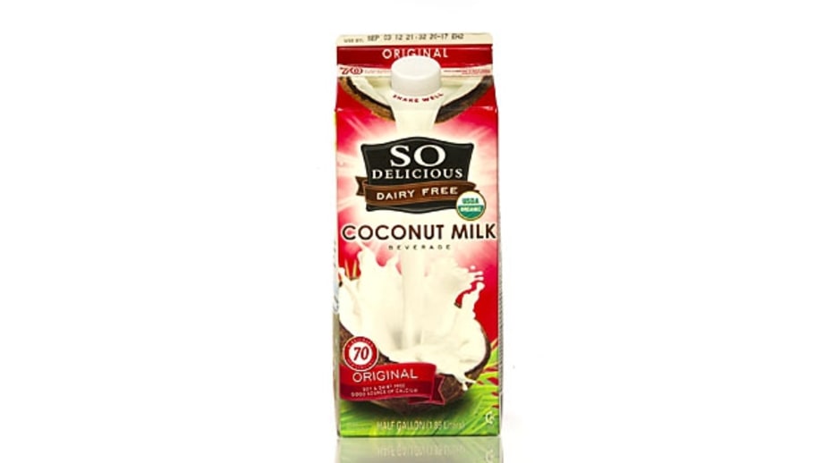 Coconut milk (50 calories; 1g protein)