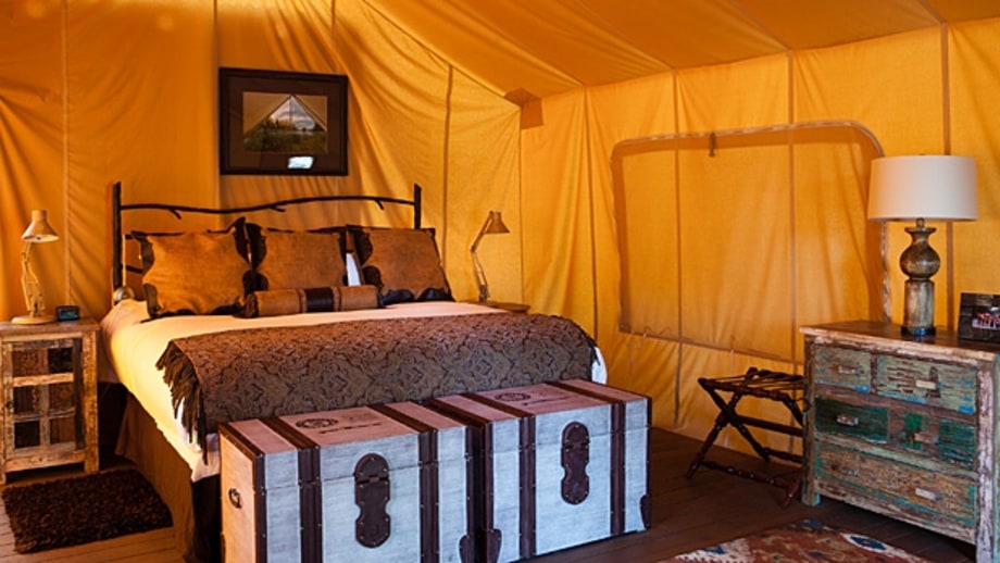 Camp on Montana's Blackfoot River