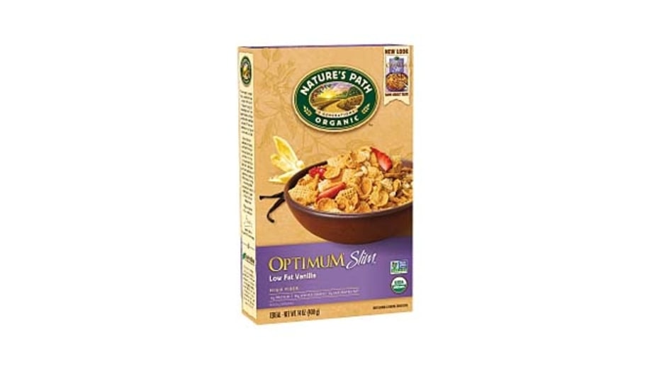 Nature's Path Optimum Slim Low Fat Vanilla Cereal