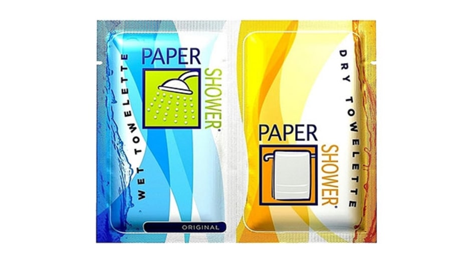 Paper Shower Body Wipes
