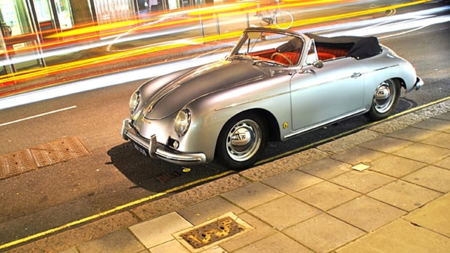 A 1963 Porsche 356 in Malibu