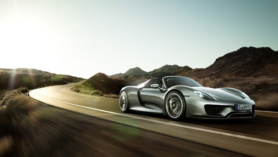 The Porsche 918 Spyder at the Nürburgring