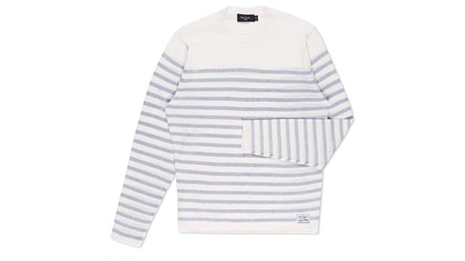 Nautical: Paul Smith's White Reverse Stripe