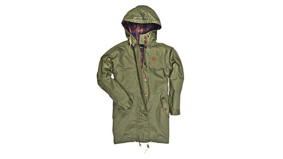Refined Rain Jackets: Fred Perry Classic Fishtail