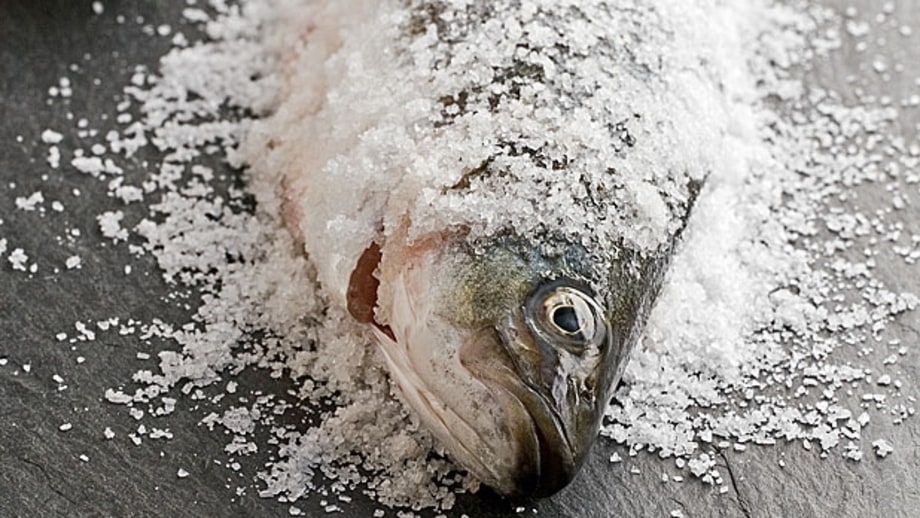 Salt-Crusted Whole Fish