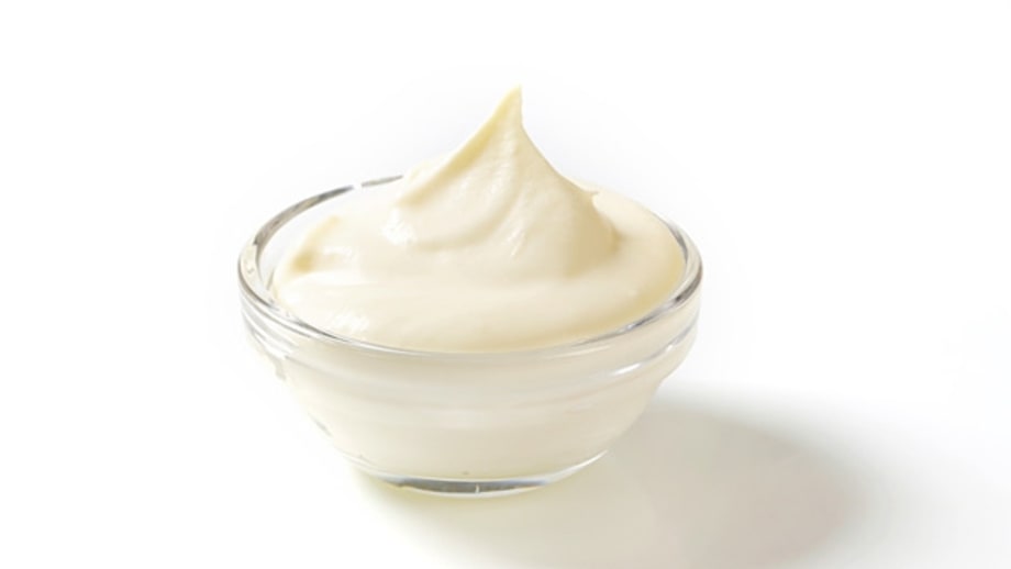 Toast with mayo.