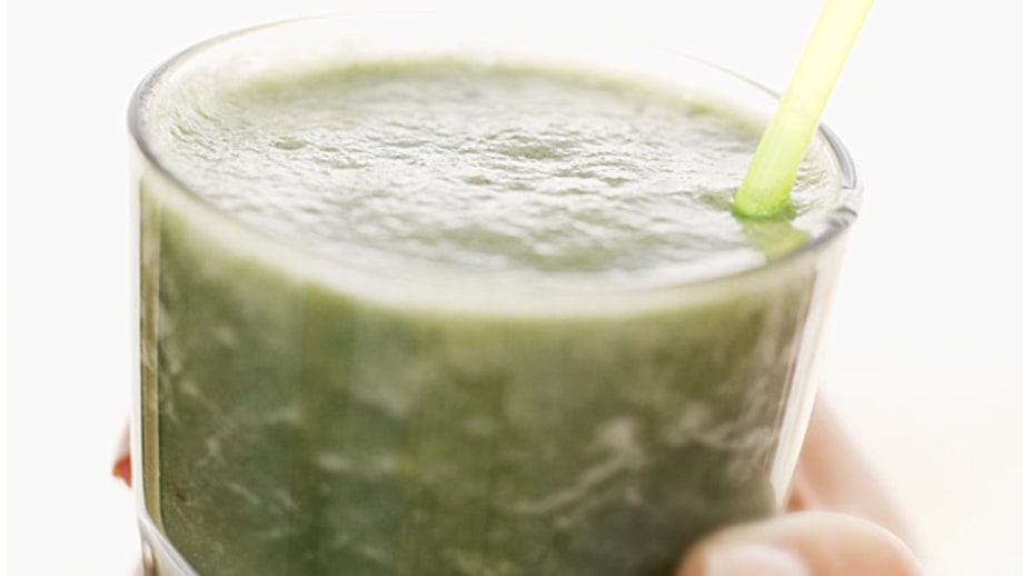 Drink a nutrient-packed smoothie for breakfast.